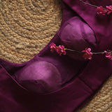 Purple Achla Sleeveless Blouse