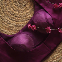 Wine Achla Sleeveless Blouse