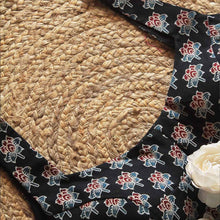 Black  Naksh Printed Sleeveless Blouse