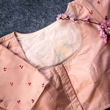 Peach Trisha Parrot Blouse