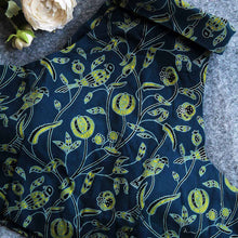 Blue Naksh Collar Neck Blouse