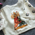 Durga Maa White Tissue Silk Blouse