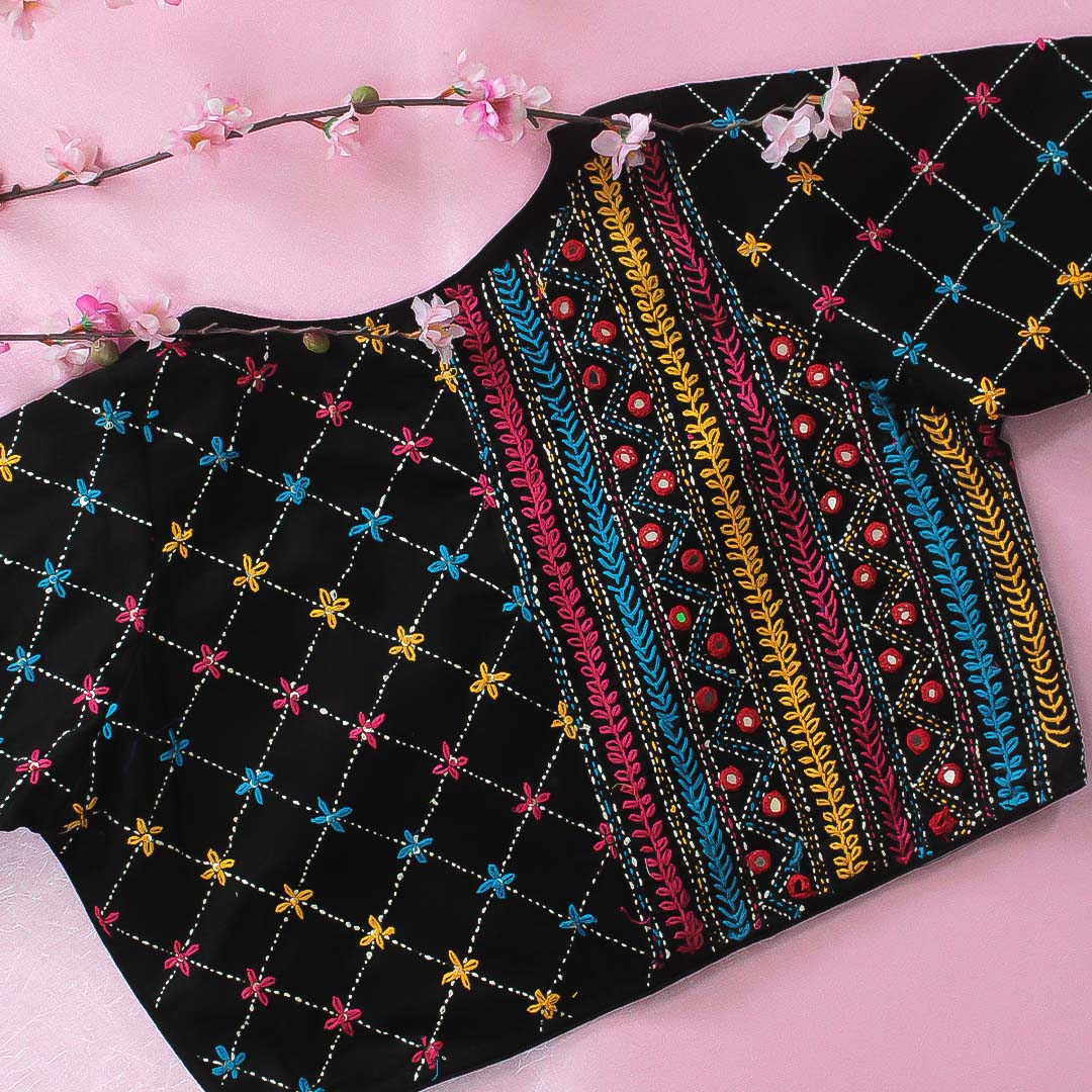 Black Ira Lambani  Blouse
