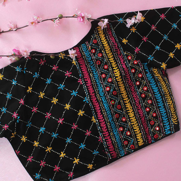 Black Ira Lambani  Blouse