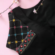 Black Ira Lambani  Blouse