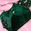 Green Ira Lambani  Blouse