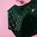 Green Ira Lambani  Blouse