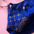 Blue Ira Lambani  Blouse