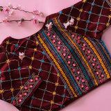 Blue Ira Lambani  Blouse