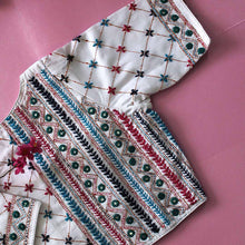 White Ira Lambani  Blouse