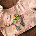 Peach Pihu Hand Embroidery Blouse