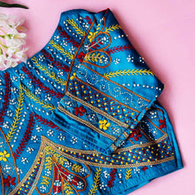 Royal Blue Ridhi Lambani Blouse
