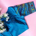 Royal Blue Ridhi Lambani Blouse