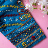 Royal Blue Ridhi Lambani Blouse