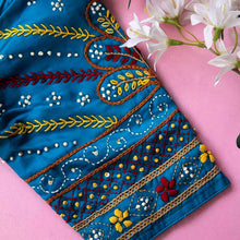 Royal Blue Ridhi Lambani Blouse