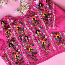 Sea Green Gul Embroidery Blouse