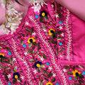 Pink Gul Embroidery Blouse