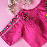 Pink Gul Embroidery Blouse