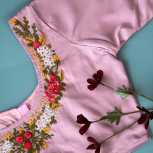 Purple Parinita Jasmine Blouse