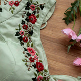 Seagreen Veda Nakashi  Blouse