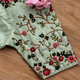 Seagreen Veda Nakashi  Blouse