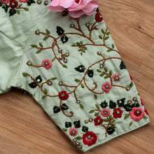 Seagreen Veda Nakashi  Blouse
