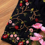 Navy Blue Veda Nakashi  Blouse
