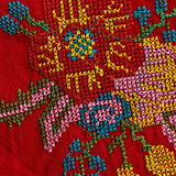 May Red Cross stich Work 2 Blouse