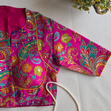 Kairi Pink Floral Blouse