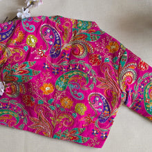Kairi Pink Floral Blouse
