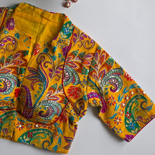 Kairi Yellow Floral Blouse